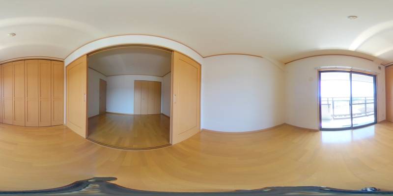 パノラマ画像洋室