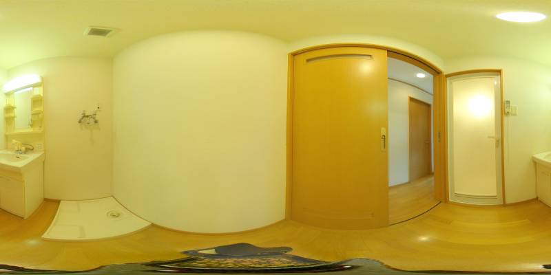 パノラマ画像洗面所