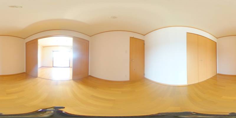 パノラマ画像洋室