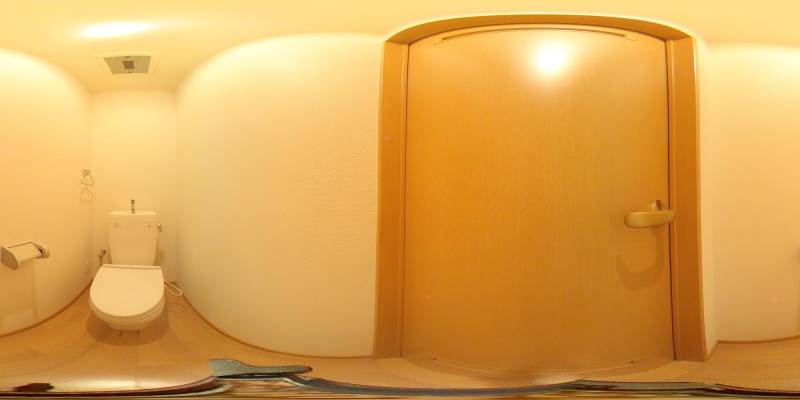 パノラマ画像トイレ