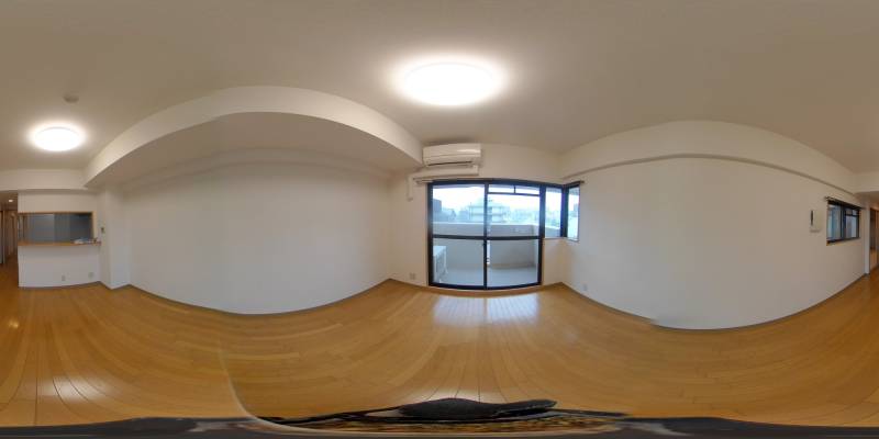 パノラマ画像洋室