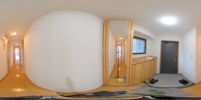 パノラマ画像玄関