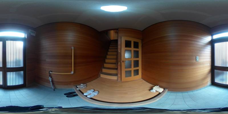 パノラマ画像玄関