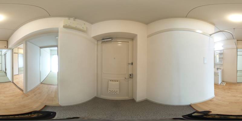 パノラマ画像玄関