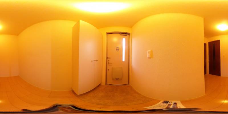 パノラマ画像玄関