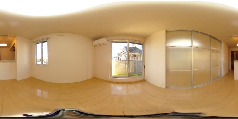 パノラマ画像リビング