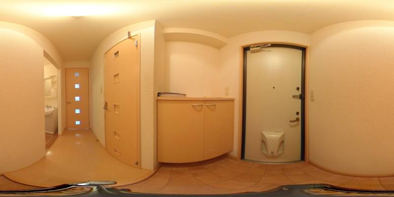 パノラマ画像玄関