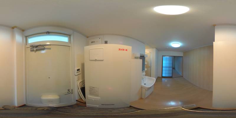 パノラマ画像玄関