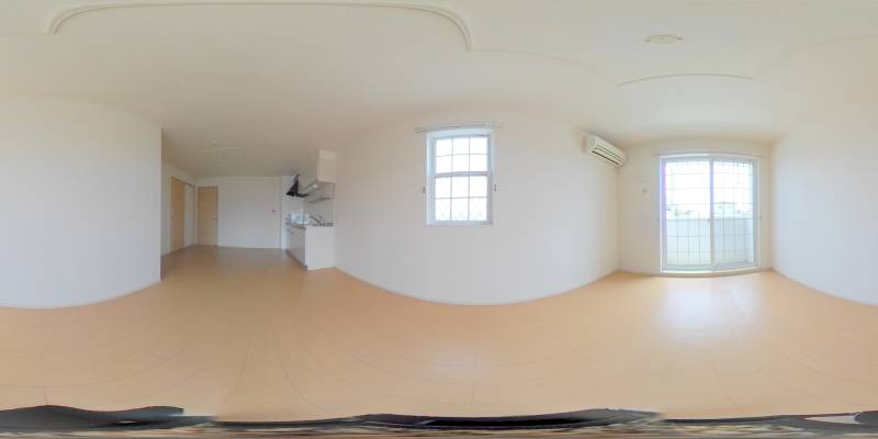 パノラマ画像リビング