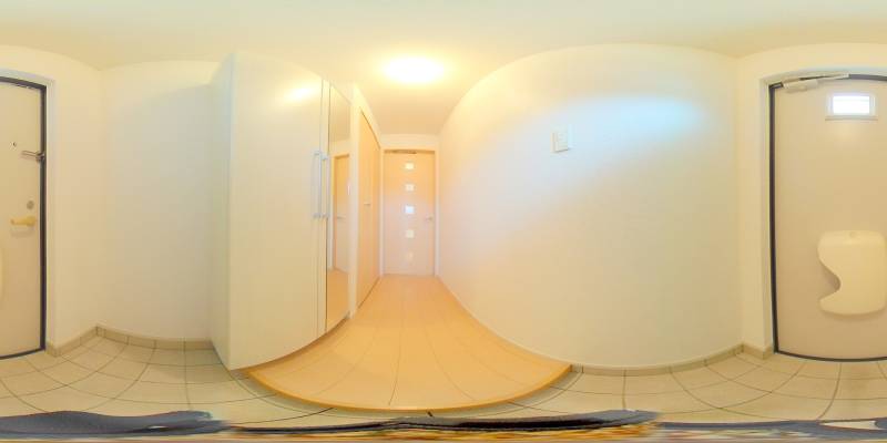 パノラマ画像玄関