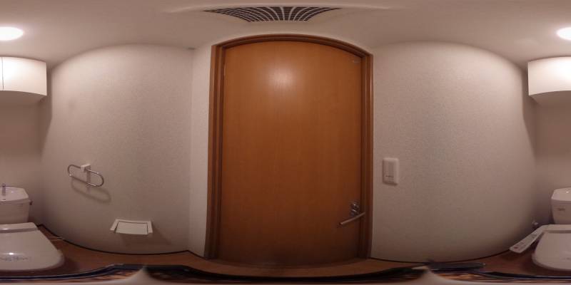パノラマ画像トイレ