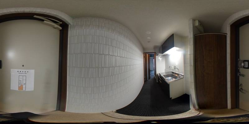 パノラマ画像玄関