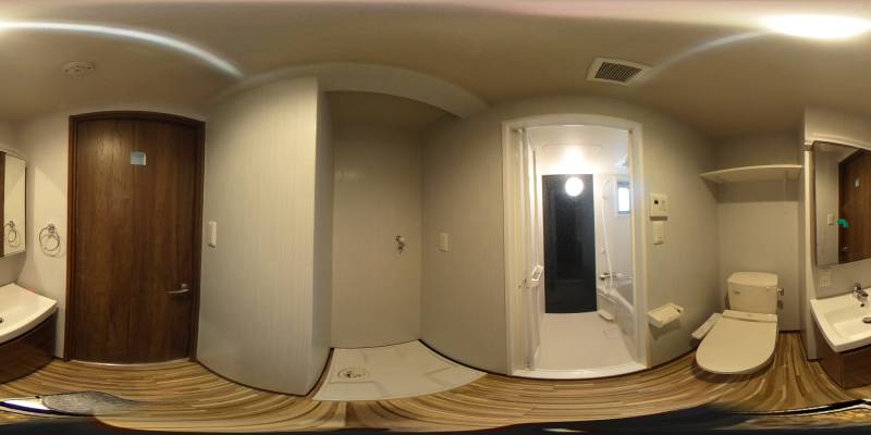 パノラマ画像トイレ