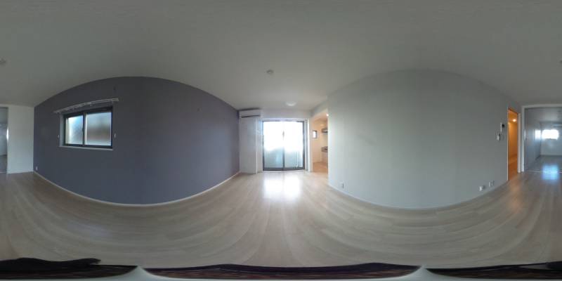 パノラマ画像リビング