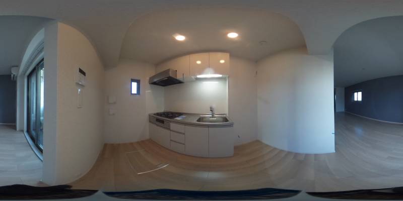 パノラマ画像キッチン