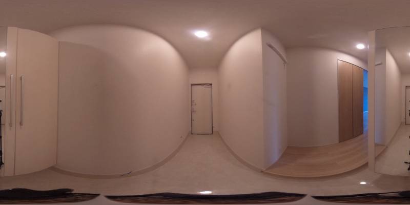 パノラマ画像玄関