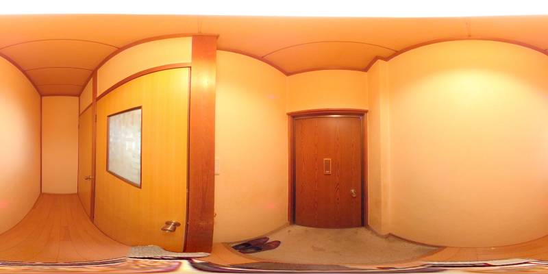 パノラマ画像玄関