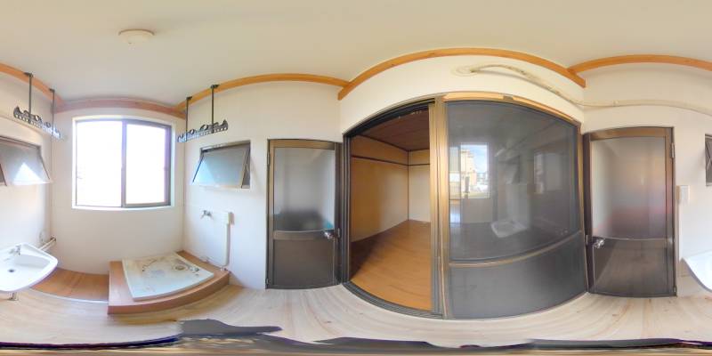 パノラマ画像洗面所