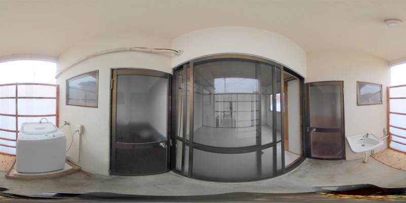 パノラマ画像洗面所
