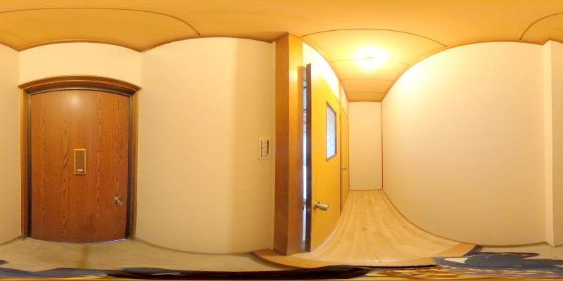 パノラマ画像玄関