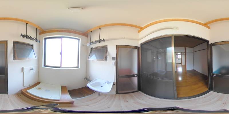 パノラマ画像洗面所