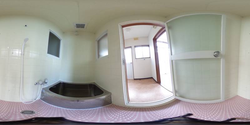 パノラマ画像バスルーム