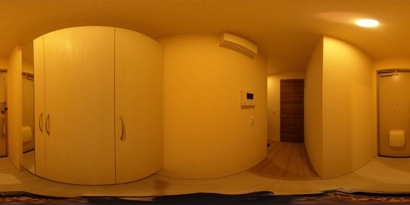 パノラマ画像玄関