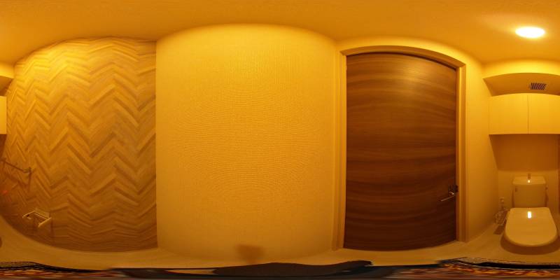 パノラマ画像トイレ