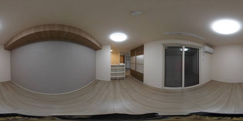 パノラマ画像リビング