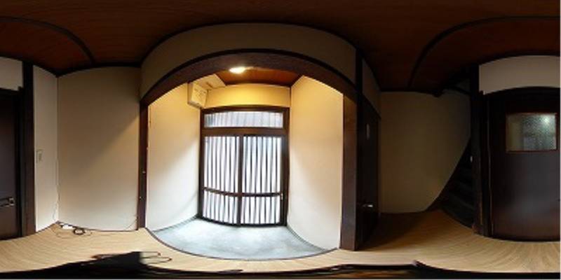 パノラマ画像玄関