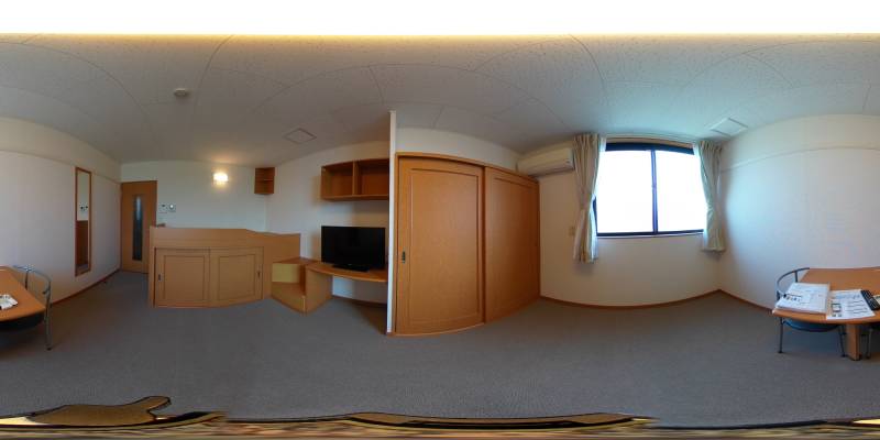 パノラマ画像洋室