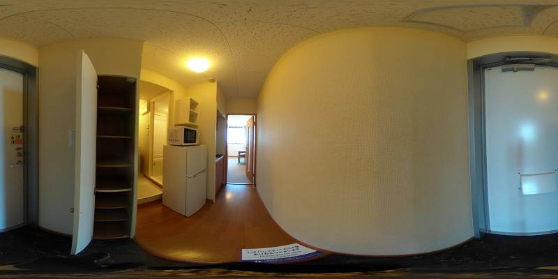 パノラマ画像玄関