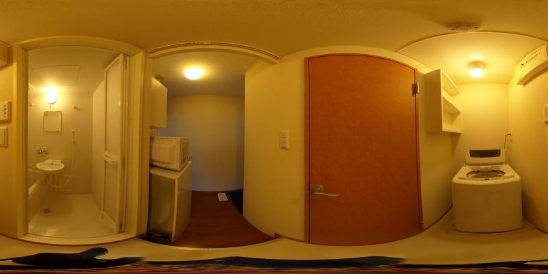 パノラマ画像洗面所