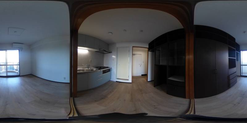 パノラマ画像洋室