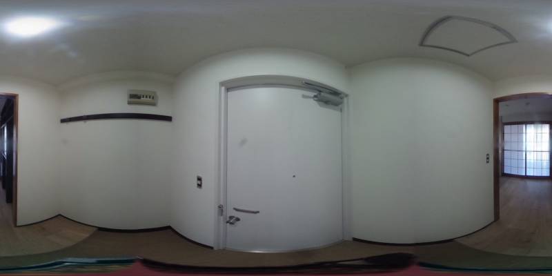 パノラマ画像玄関