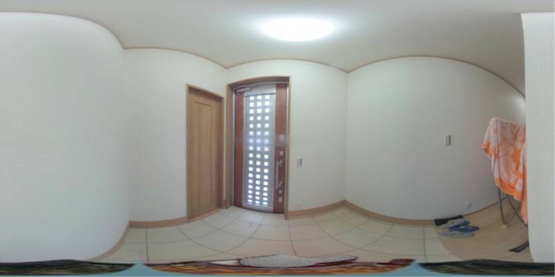 パノラマ画像玄関