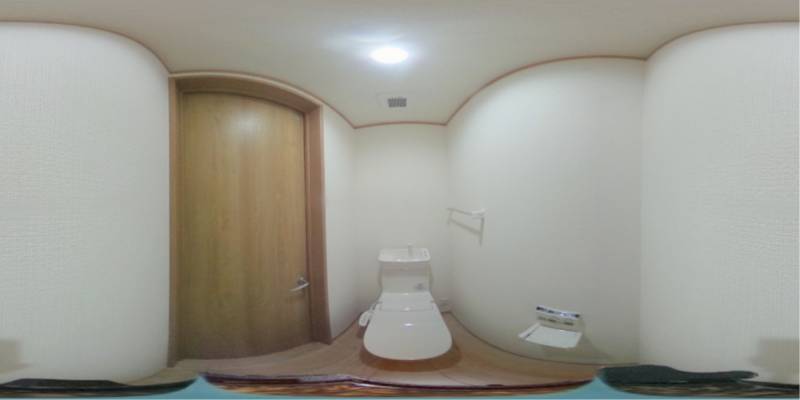 パノラマ画像トイレ