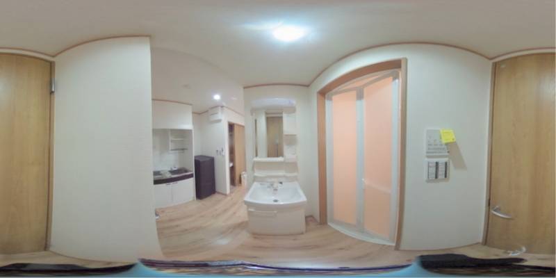 パノラマ画像洗面所