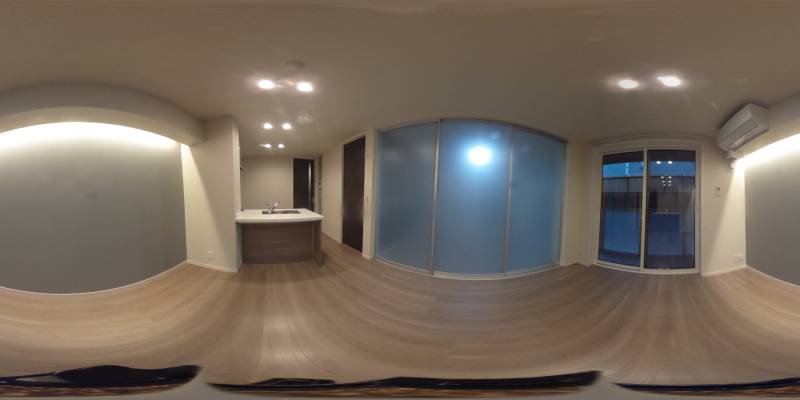 パノラマ画像リビング