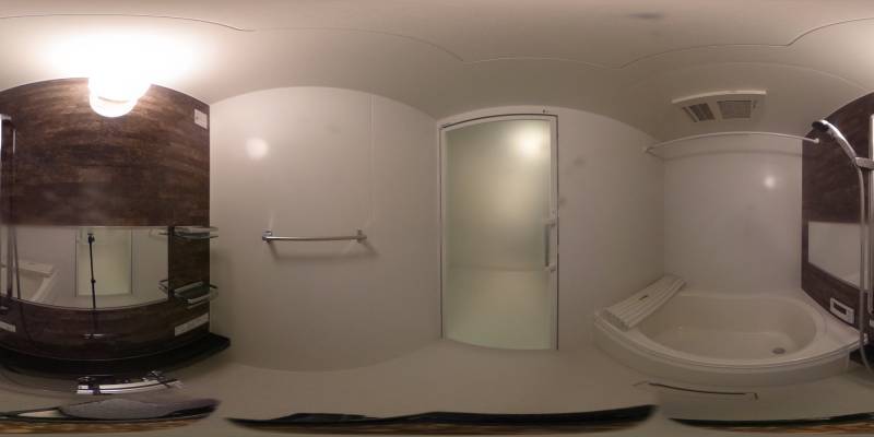 パノラマ画像バスルーム