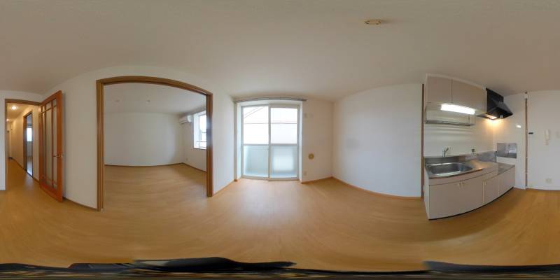 パノラマ画像リビング