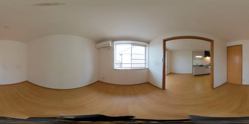 パノラマ画像洋室