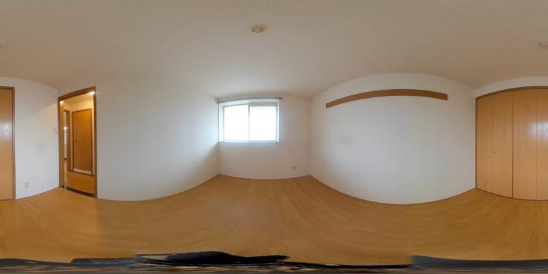 パノラマ画像洋室