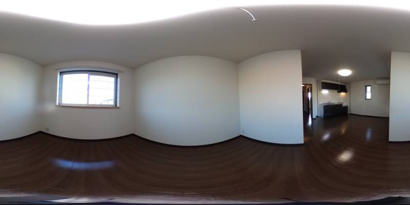 パノラマ画像リビング