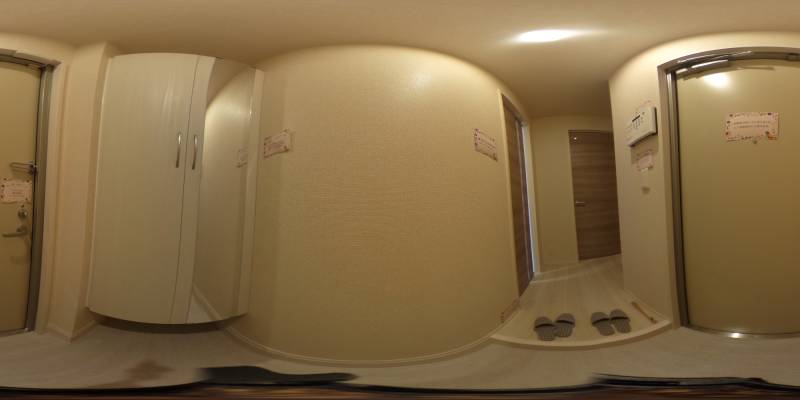 パノラマ画像玄関