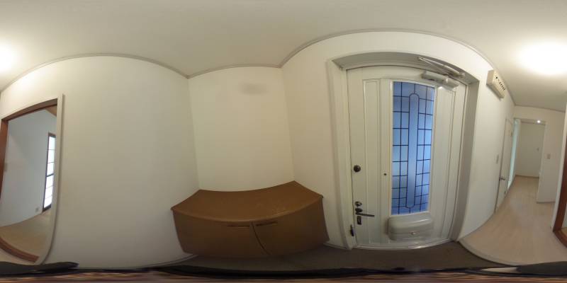 パノラマ画像玄関