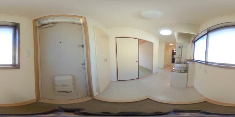 パノラマ画像玄関