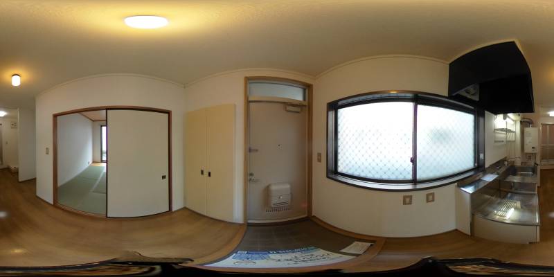 パノラマ画像玄関