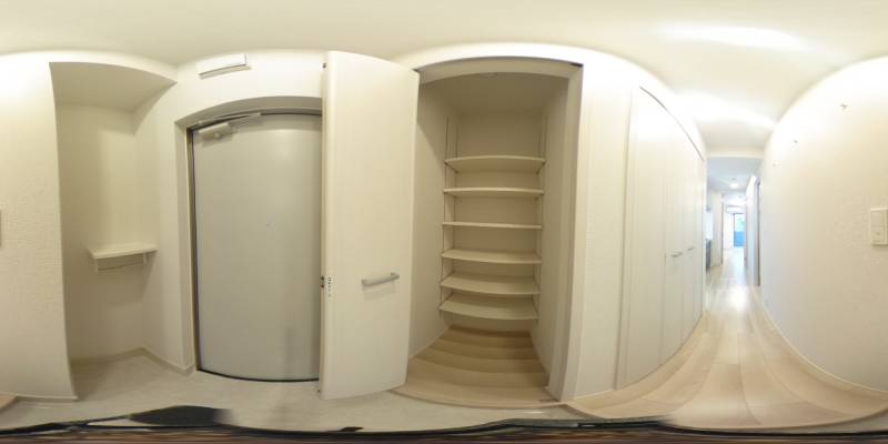 パノラマ画像玄関