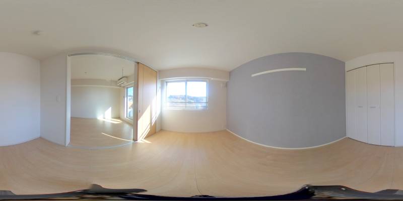 パノラマ画像洋室